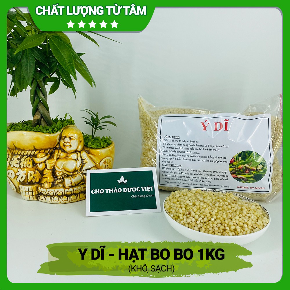 [Giá Sỉ] 1kg Y Dĩ (Khô, Sạch, Trắng)