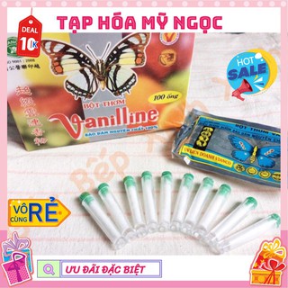 Bột Vani hộp 100 ống