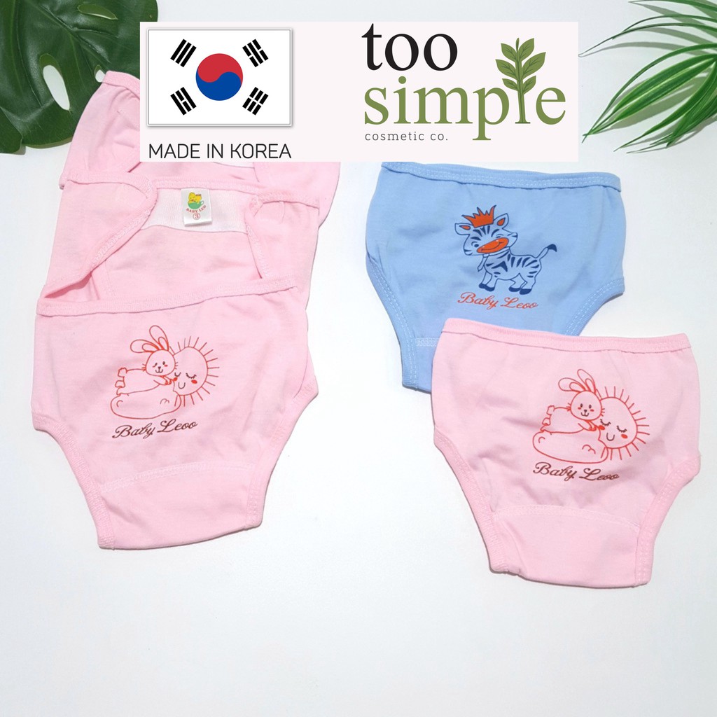 [TooSimple] Quần đóng bỉm baby Leo, quần dán bỉm cho trẻ sơ sinh size 1,2,3 cho bé 3 đến 8kg