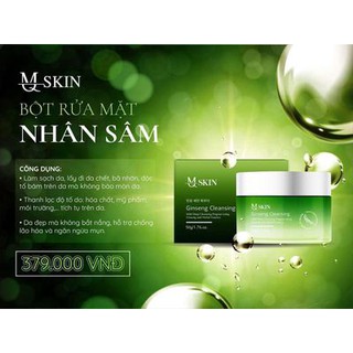 Bột Rữa Mặt Nhân Sâm Mq Skin 50g