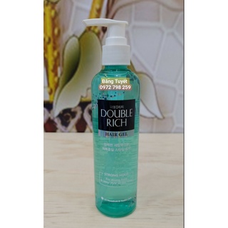 Gel dưỡng vuốt tóc giữ nếp tạo kiểu Double Rich Soft Hold 250ml