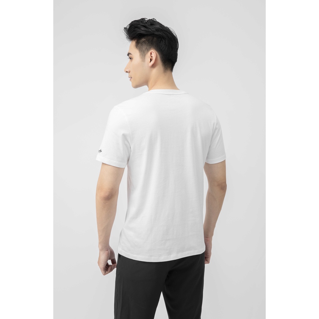 Áo thun nam ngắn tay ARISTINO màu sắc trẻ trung, năng động, chất 100% cotton mềm mại -  ATS008S1