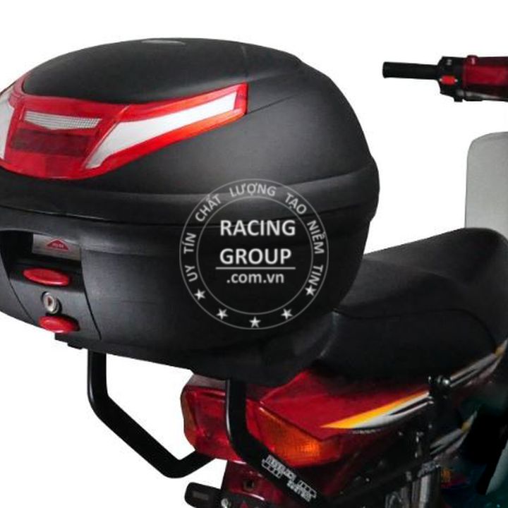 Thùng sau givi E350RN-S3 35 lít có đèn tặng kèm đế hàng chính hãng - bảo hành 2 năm