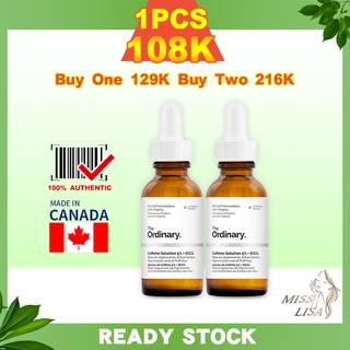 Serum dưỡng mắt chống lão hóa The Ordinary Caffeine Solution 5% + EGCG 30ml