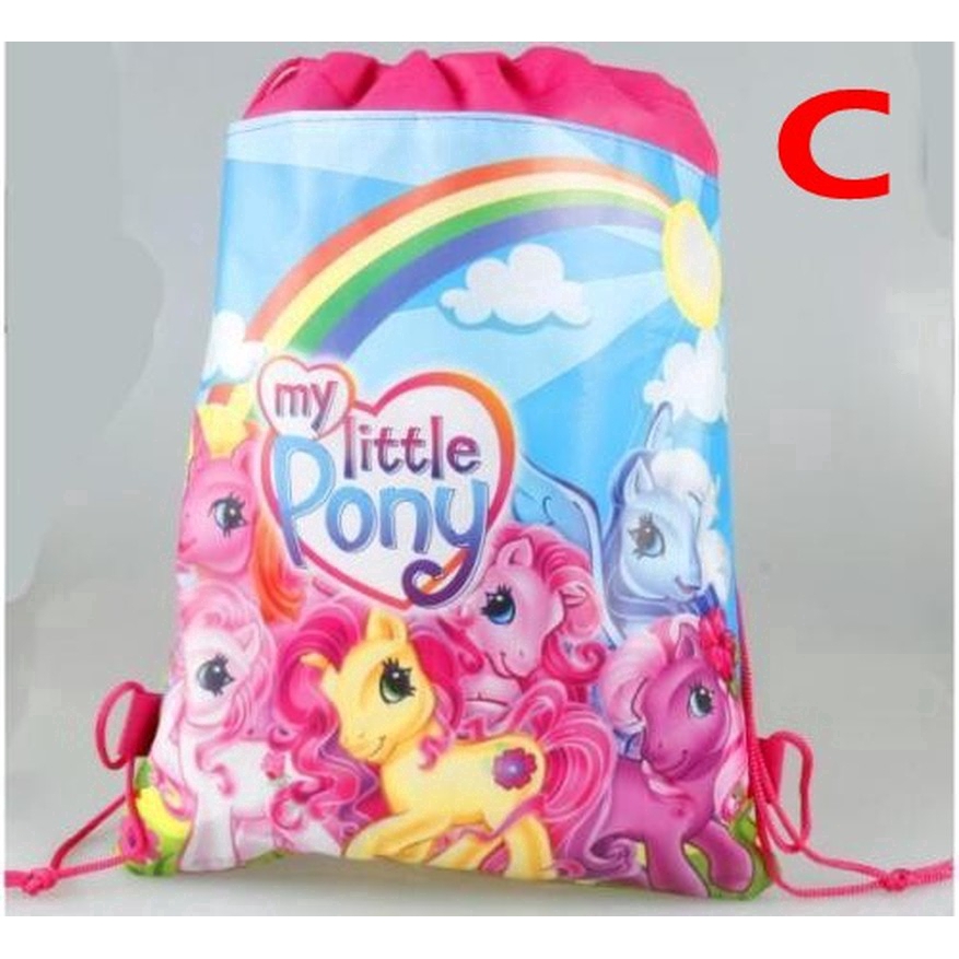 Ba lô rút hoạt hình My Little Pony cho bé gái