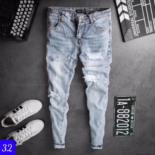 Quần jean nam cao cấp, chất liệu jean ( bò ) mềm mịn, from chuẩn, có nhiều mẫu đi kèm xuongcaocap18 | BigBuy360 - bigbuy360.vn
