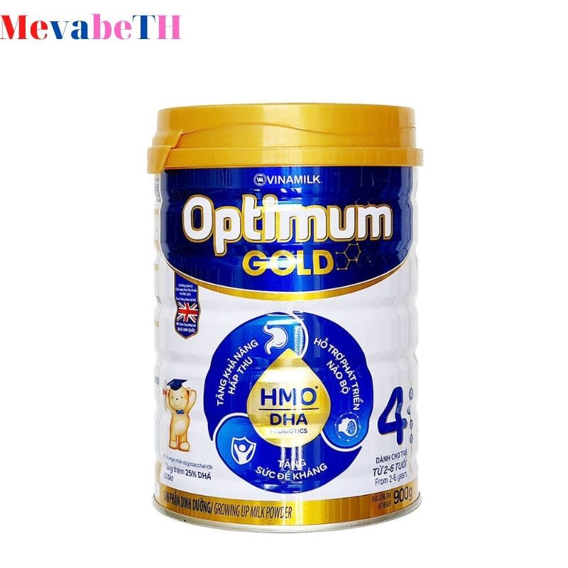 Sữa Optimum Gold 4 HMO 900g (trẻ từ 2 – 6 tuổi)