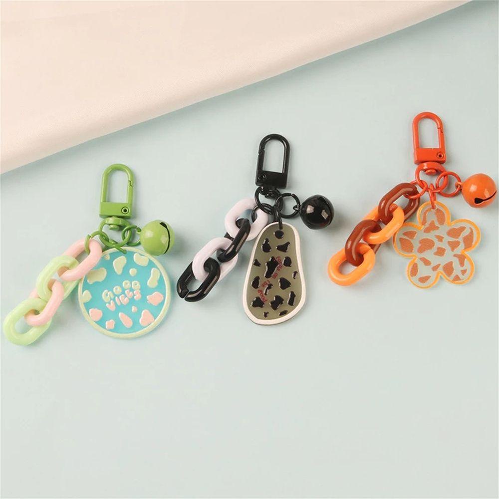 Móc Khóa Trang Trí Túi Xách / Móc Khóa Hình Chuông / Tai Nghe Màu Sắc Ngọt Ngào Xinh Xắn Cho Nữ
