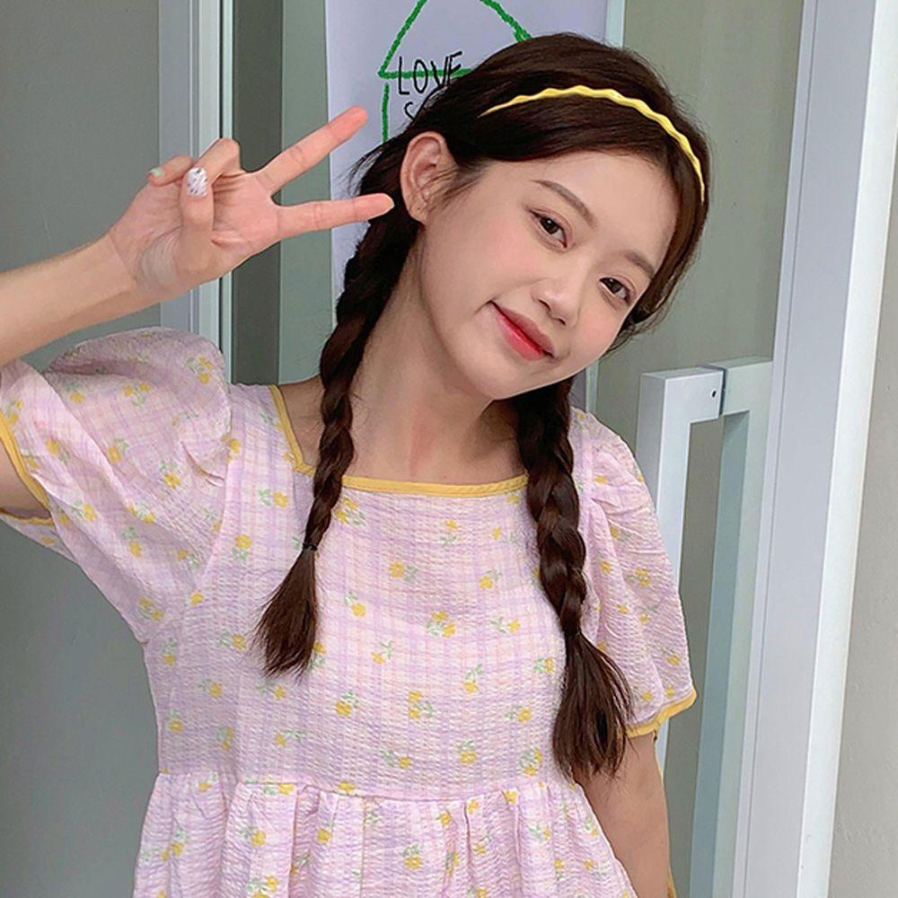 Băng Đô Cài Tóc Màu Kẹo Đơn Giản Phong Cách Nhật Bản Sang Trọng Cho Nữ