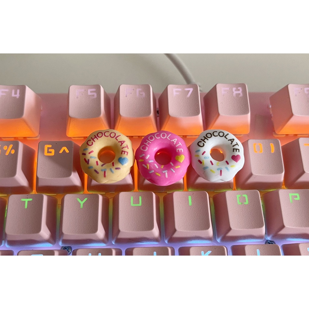Keycap Donut Chocolate Rất Đẹp