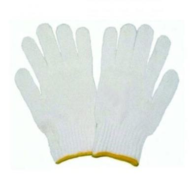 Găng tay vải lao động sợi vải poly cao cấp màu trắng, màu đen. Hakhanhelec