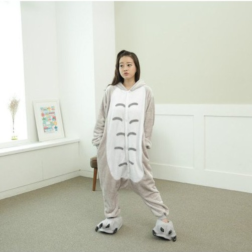 Bộ Đồ Totoro Liền thân Hình thú Chất Đẹp Cho Nam Nữ