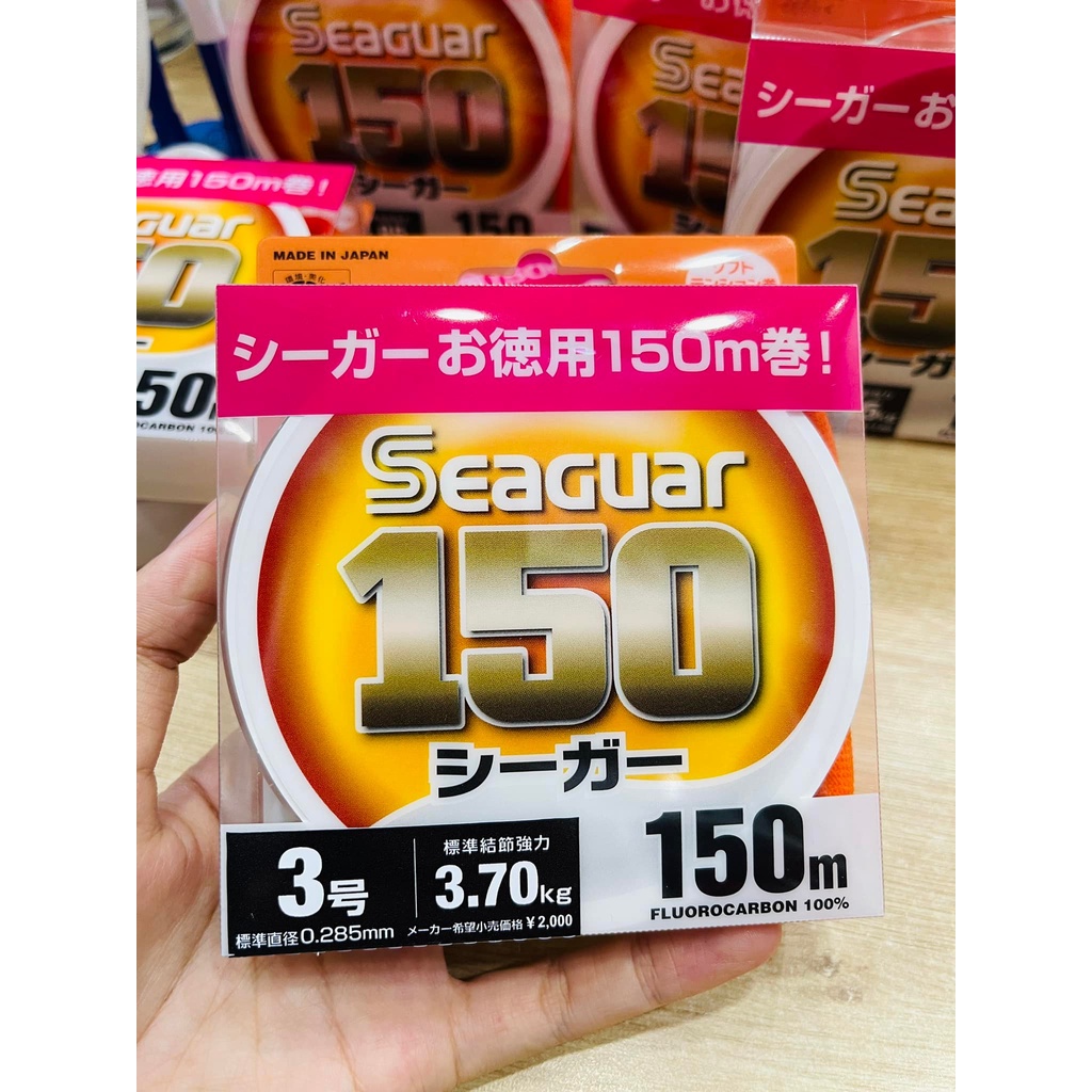 DÂY TÀNG HÌNH FLUOROCARBON SEAGUAR 150m