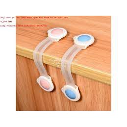 Dây Khóa Gài Tủ Lạnh, Khóa Ngăn Kéo, Khóa Tủ Đồ (Loại Dẻo)