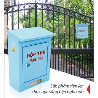 (chính hãng)Hộp thư Thái Sơn - Size nhỏ - Sắt sơn tĩnh điện