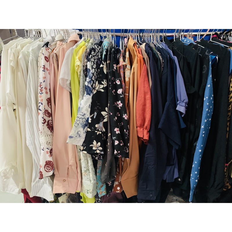 Áo sơ mi voan kiểu Hàn | BigBuy360 - bigbuy360.vn