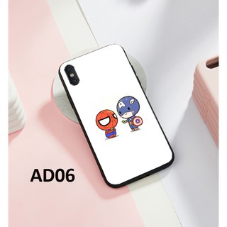[FREESHIP TỪ 50k] ỐP LƯNG IPHONE IN HÌNH SPIDER MAN CHIBI