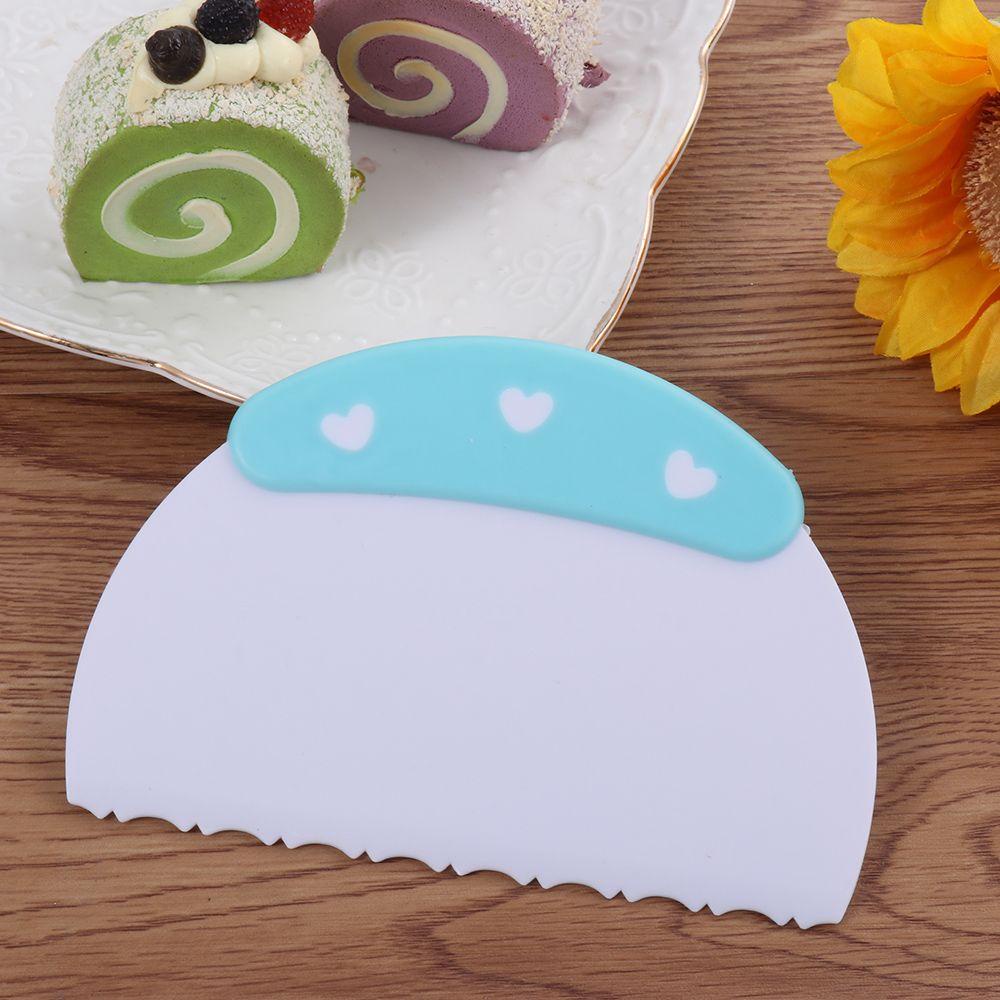 Dụng Cụ Làm Phẳng Mặt Bánh Cupcake Bằng Nhựa 8 Kiểu Khác Nhau
