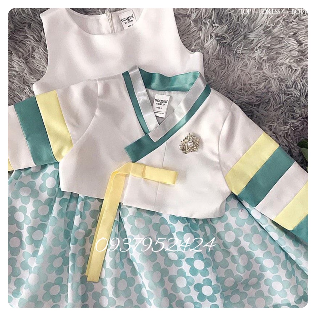Thời Trang Trẻ Em # Bộ Hanbok cao cấp # Quần Áo Bé gái cao cấp
