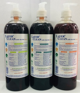Nước rửa chén hữu cơ Layer Clean 800ml