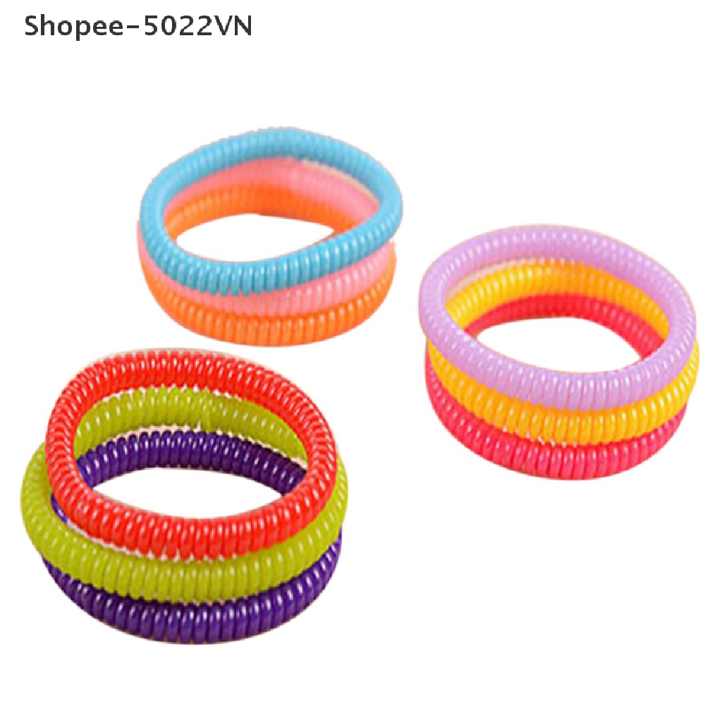 Set 10 dây cột tóc co giãn 5022VN cho nữ