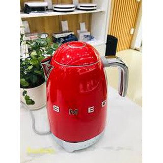 Ấm đun nước siêu tốc SMEG KLF04RDEU RED ( có điều chỉnh nhiệt)