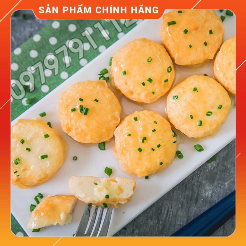 [ LOẠI 1] Đậu Hủ Phô Mai Tươi Viên Thả Lẩu Malaysia - Đậu Hũ Cá Phô Mai Kichi Kichi nuongfood