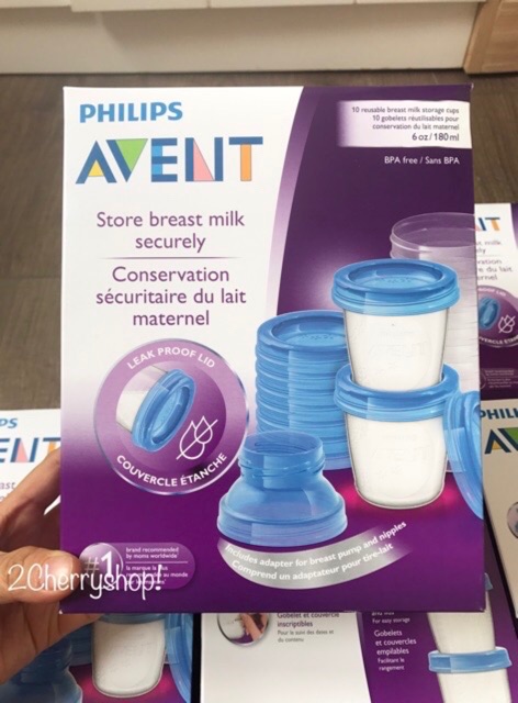 Cổ nối Philip Avent với cốc trữ sữa