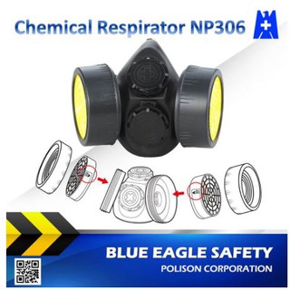 Mặt nạ phòng độc Blue Eagle NP306