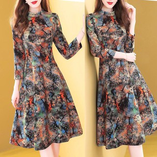 Đầm Xoè Tay Lỡ Thun Mịn Trẻ Trung MSNN1595