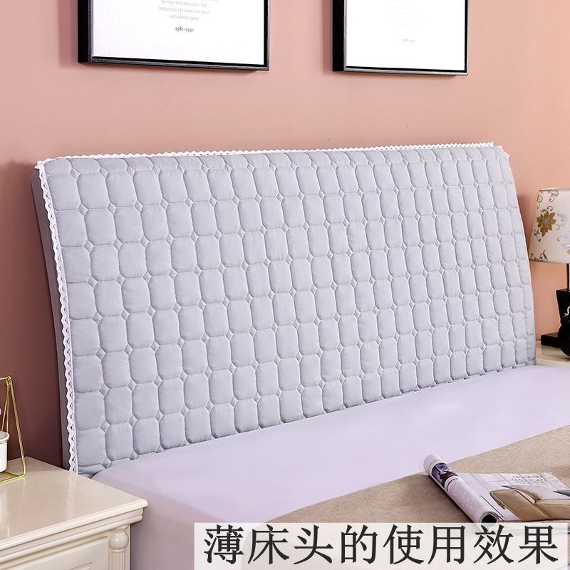 Vỏ bọc đầu giường mềm mại co giãn chống bụi cao cấp