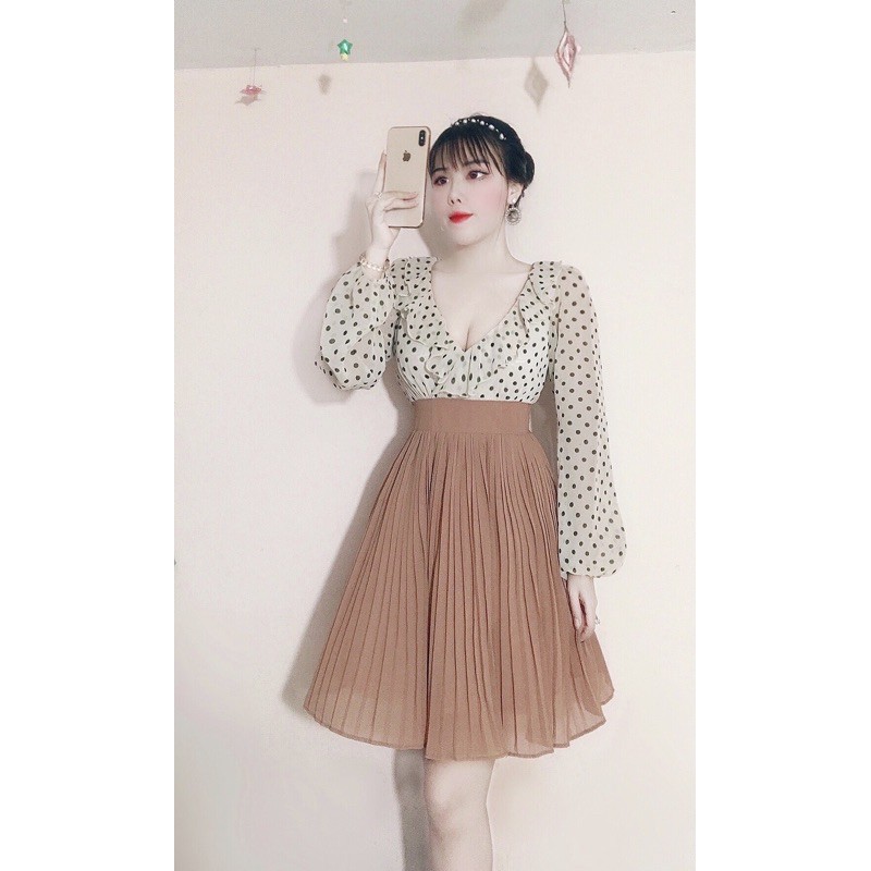 Đầm voan tiểu thư D-264