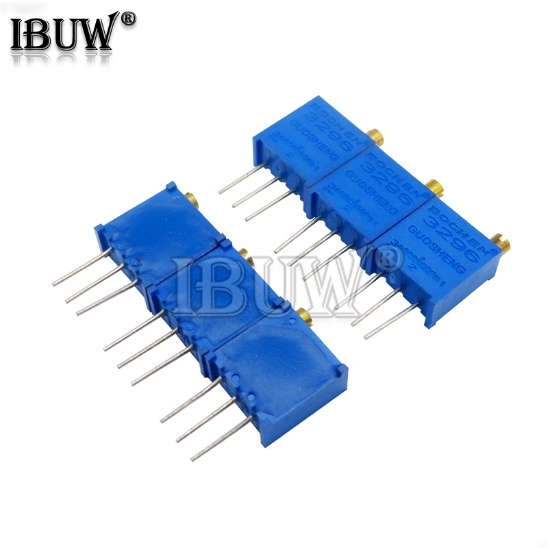 Bộ Chiết Áp 3296W 13 Giá Trị 100R 200R 500R hjxrhgal 1K 2K 5K 10K 20K 50K 100K 200K 500K 1M Chuyên Dụng