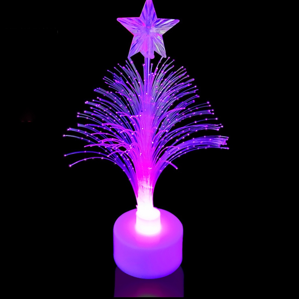 Đèn LED để bàn hình cây thông noel trang trí đa năng