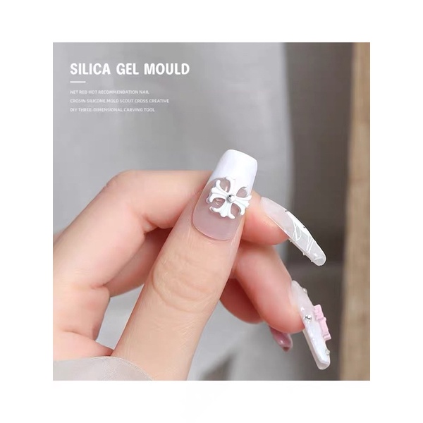 Khuôn silicon chrome hearts siêu hot