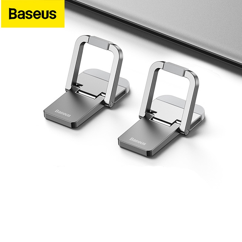 Giá đỡ laptop Baseus 2 miếng nhôm nguyên khối 2 chế độ gập - Đế tản nhiệt máy tính xách tay