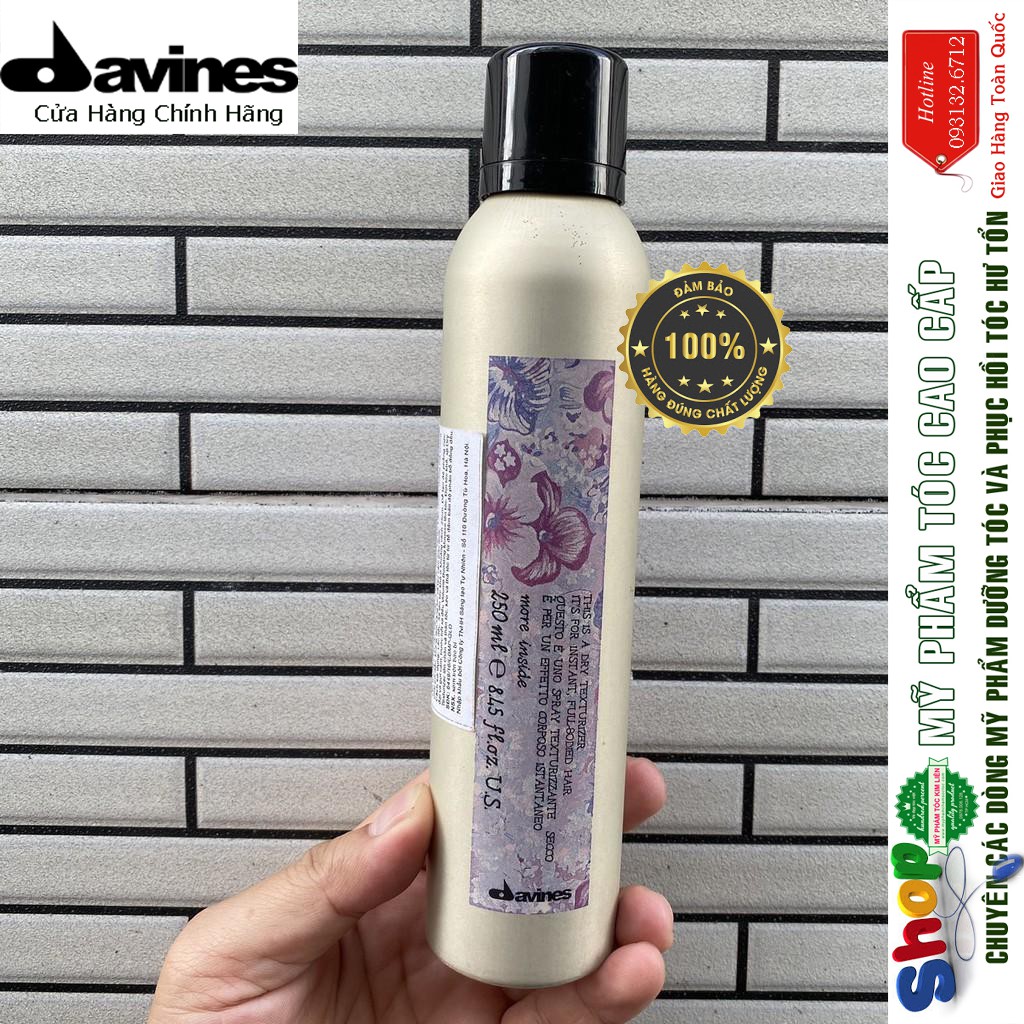 [Davines-Italia] Xịt tạo kết cấu khô Dry Texturizer Davines 250ml