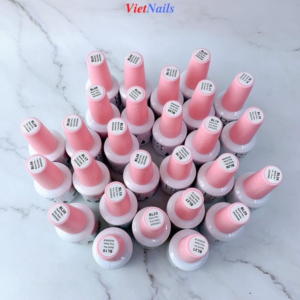 Sơn Gel Thạch Bobo Chất Gel Đậm Đặc Lên Chuẩn Màu Dung Tích 15ml