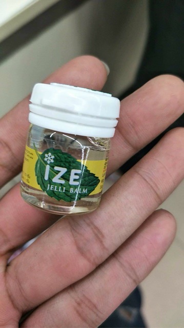 Dầu hít thông mũi Ize Jelli Balm Thái Lan - Dầu ngửi Ize mùi bạc hà