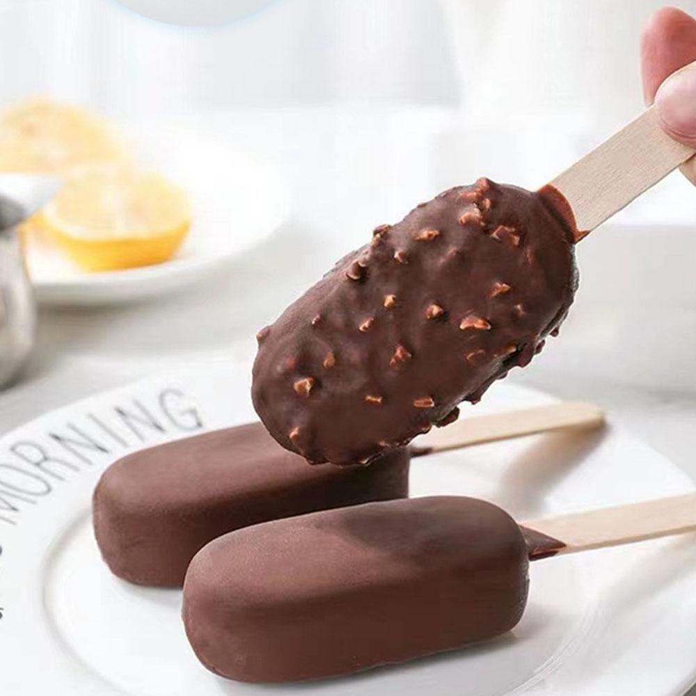 YIYU Khuôn Silicone Cấp Thực Phẩm 4 Ngăn Tự Làm Kem Cho Bé