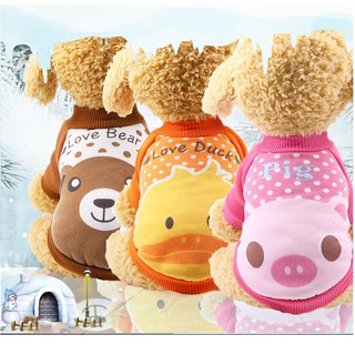 Áo nỉ cute có tay dành cho thú cưng