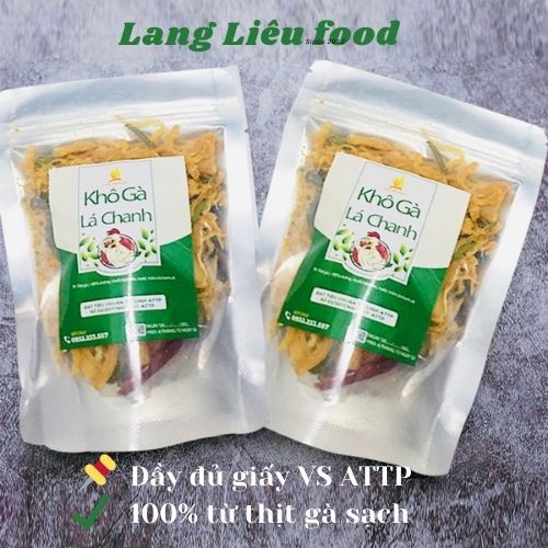Khô Gà Lá Chanh🍃100% THỊT GÀ SẠCH🍃 Đồ Ăn Vặt Đảm Bảo Vệ Sinh ATTP | BigBuy360 - bigbuy360.vn