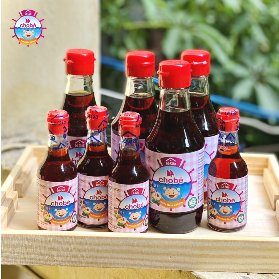 Nước mắm Lê Gia cho bé ăn dặm