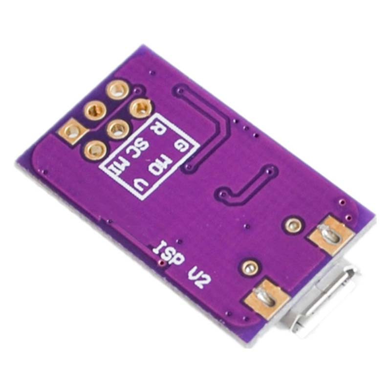 1 Mạch Lập Trình AVR ISP ATtiny44 ATTiny45 ATTiny85 USBTinyISP 5V Nhỏ Gọn