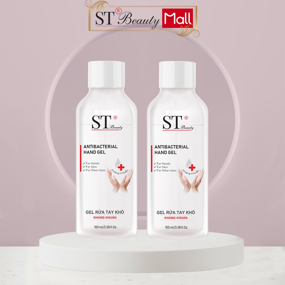 Combo 2 Gel Rửa Tay Khô  ST Beauty 100ml – Hiệu Quả Làm Sạch Da Vượt Trội - Làm Mềm Mịn & Cân Bằng Độ Ấm Cho Da | BigBuy360 - bigbuy360.vn
