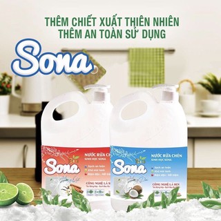 nước rửa chén sona 1kg6