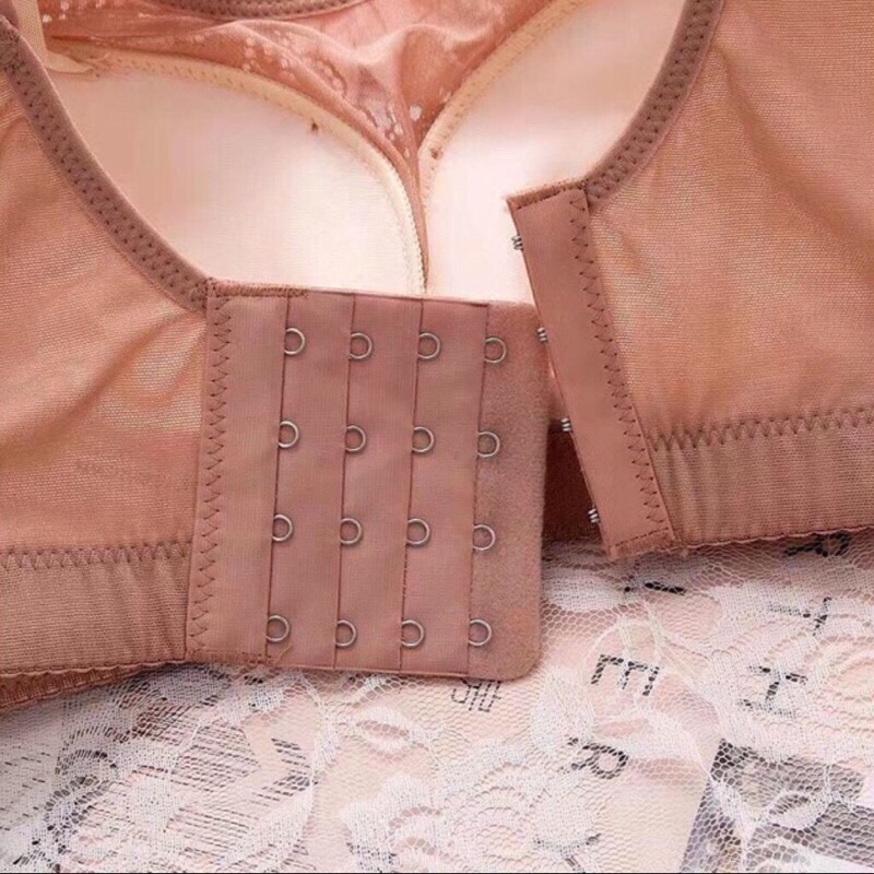 Áo ngực ren bản to không gọng đệm mỏng ôm gọn ngực, chống xệ, chống lằn mỡ X025
