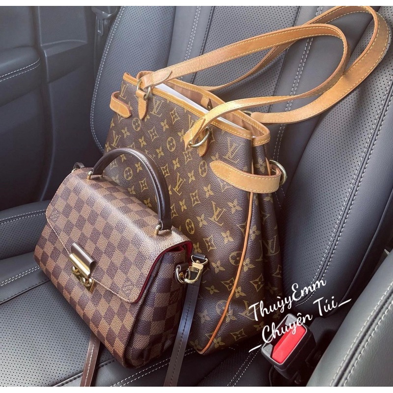 Túi xách nữ Lv Croisette Da thật SuperVip Fullbox nam châm cao cấp 2 lớp
