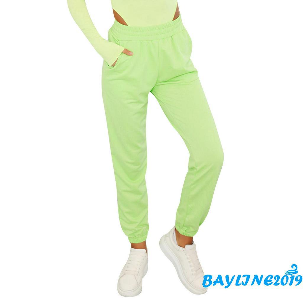 Quần Thun Dài Lưng Thun Tập Yoga Cho Nữ
