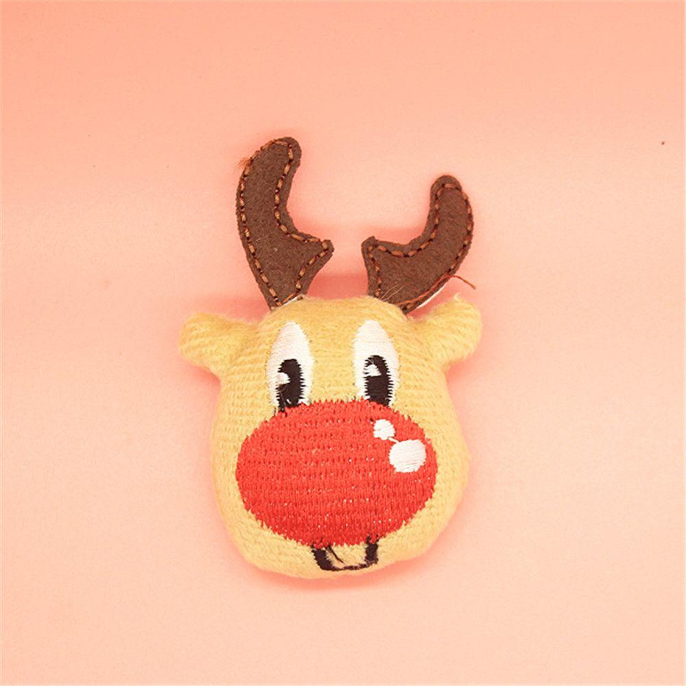 Set 5 Huy Hiệu Cài Áo Hình Người Tuyết Giáng Sinh Độc Đáo